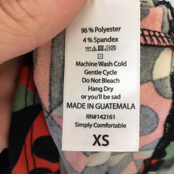 NWT Lularoe XS Madison skirt W/ pockets - Picture 5 of 6